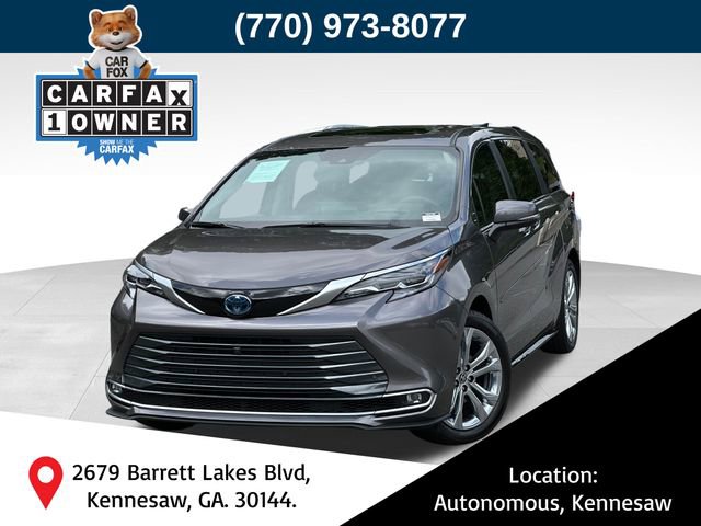 Used 2024 Toyota Sienna Platinum image 1