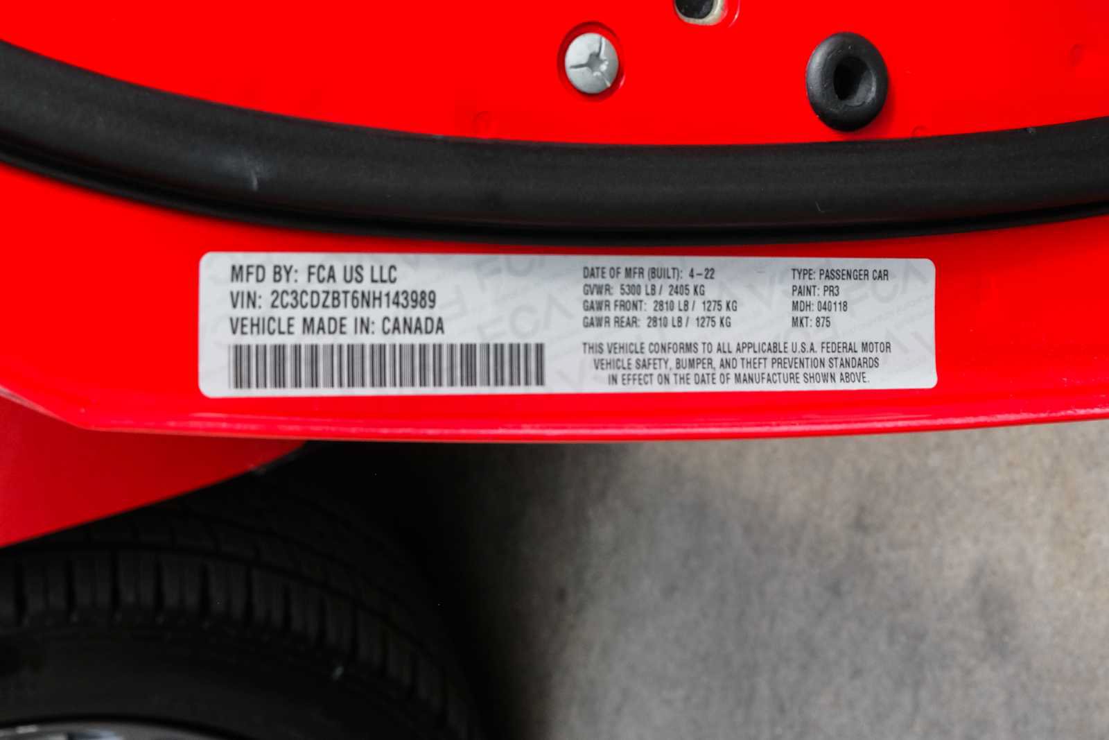 Used 2022 Dodge Challenger R/T w/ T/A Package RWD image 49