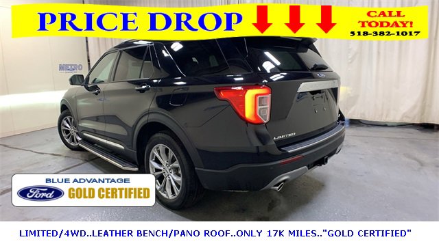 Certified 2022 Ford Explorer Limited w/ Equipment Group 301A image 6