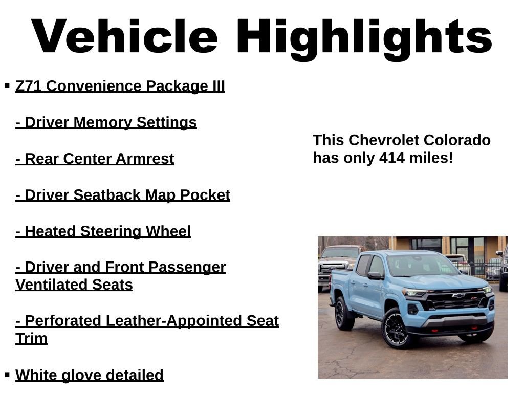 Used 2026 Chevrolet Colorado Z71 w/ Technology Package image 40