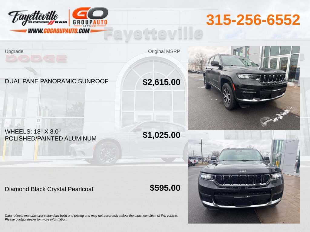 Used 2023 Jeep Grand Cherokee L Limited AWD/4WD image 5