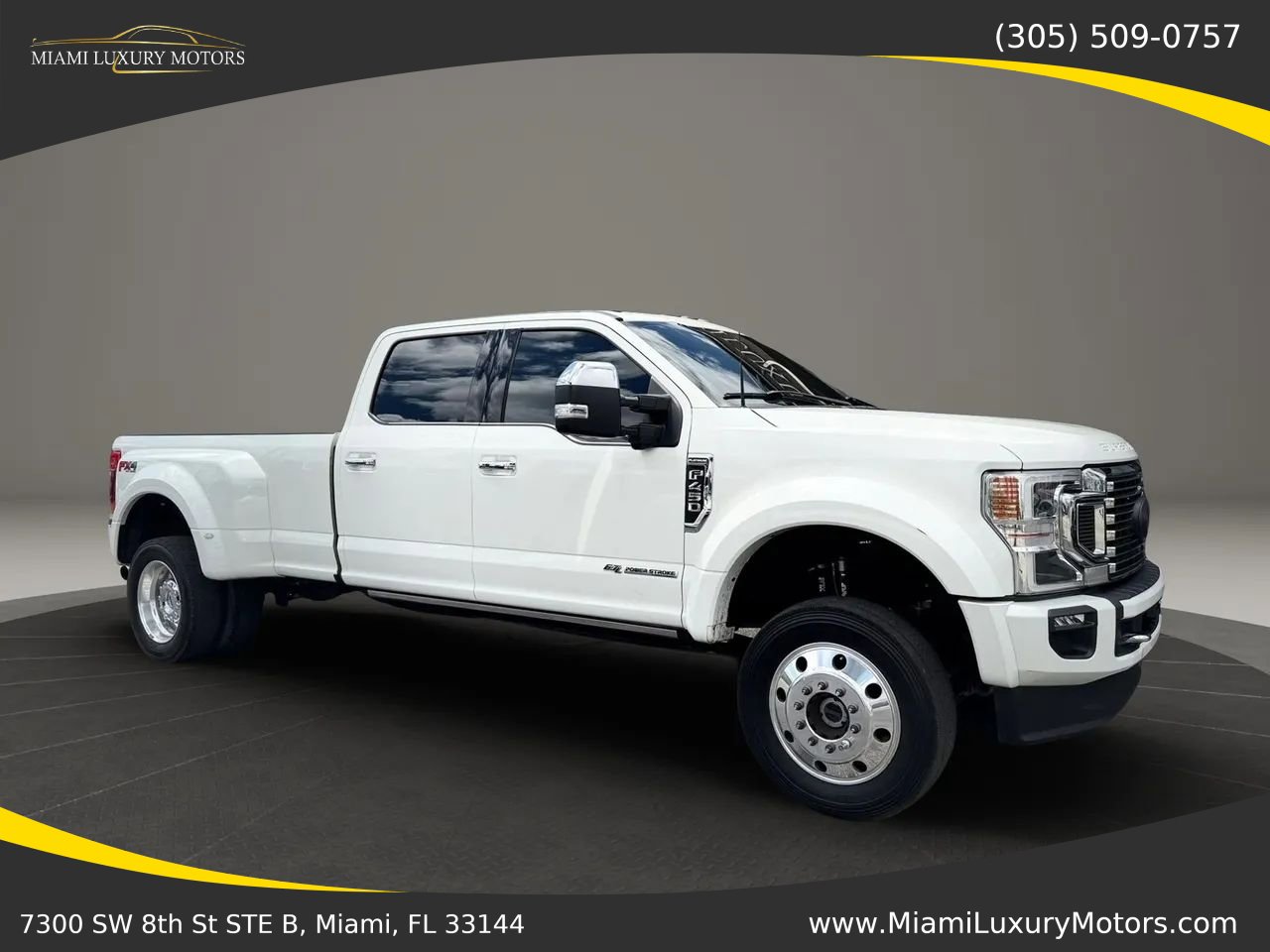 Used 2022 Ford F450 Platinum w/ FX4 Off-Road Package