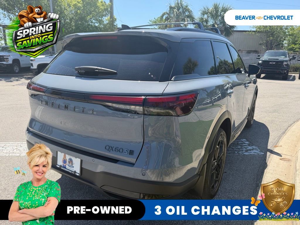 Used 2026 INFINITI QX60 Sport w/ Dark Cargo Package image 4