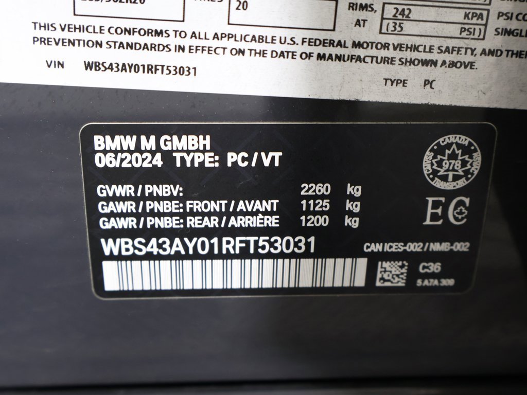 Used 2024 BMW M3 Competition image 64