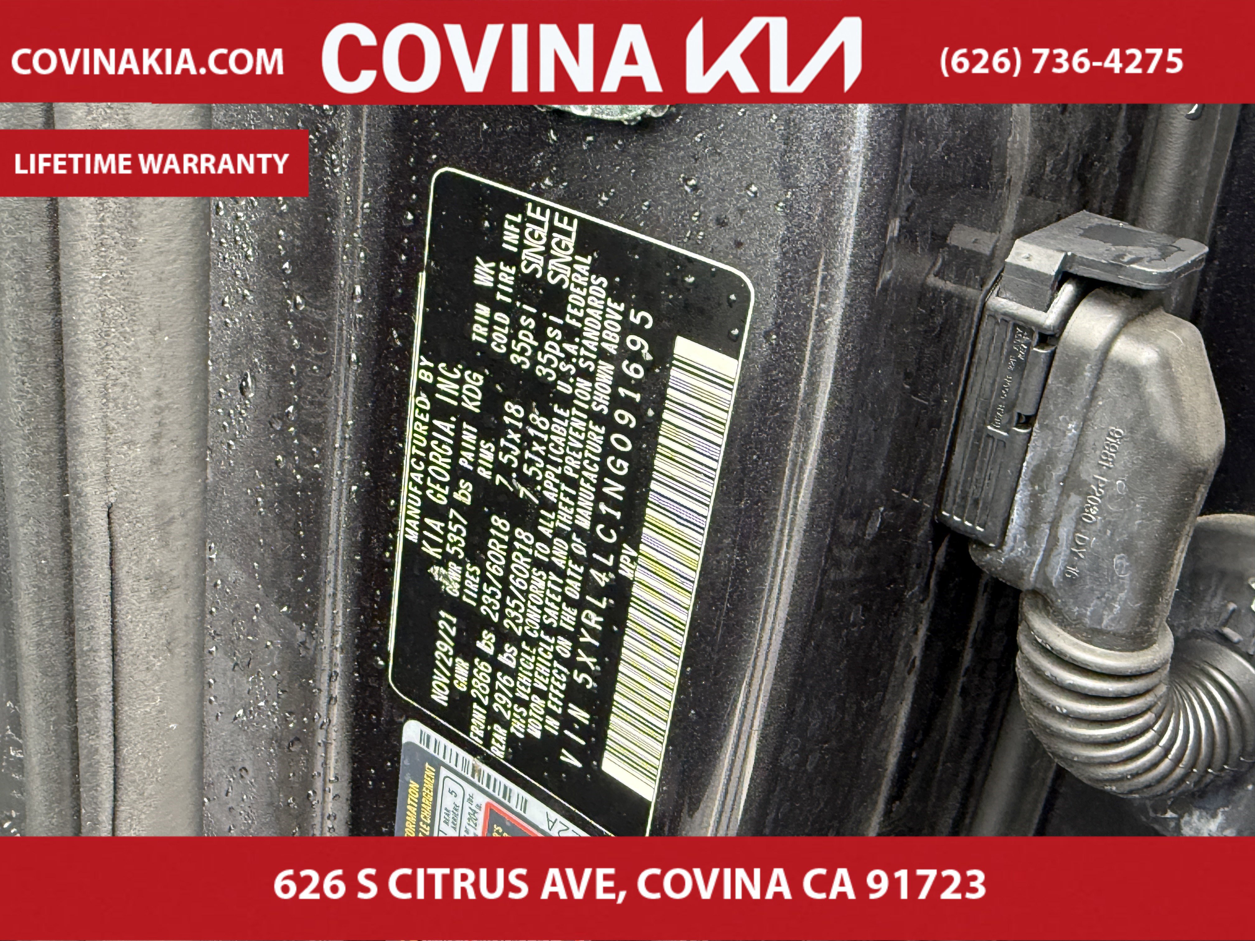 Certified 2022 Kia Sorento S w/ Panoramic Sunroof Package image 34