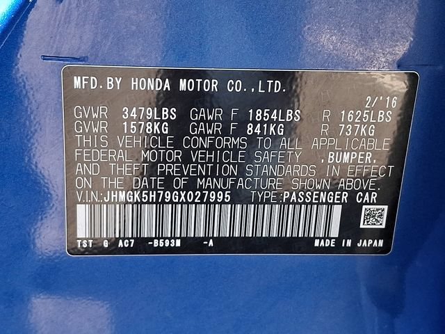 Used 2016 Honda Fit EX image 28