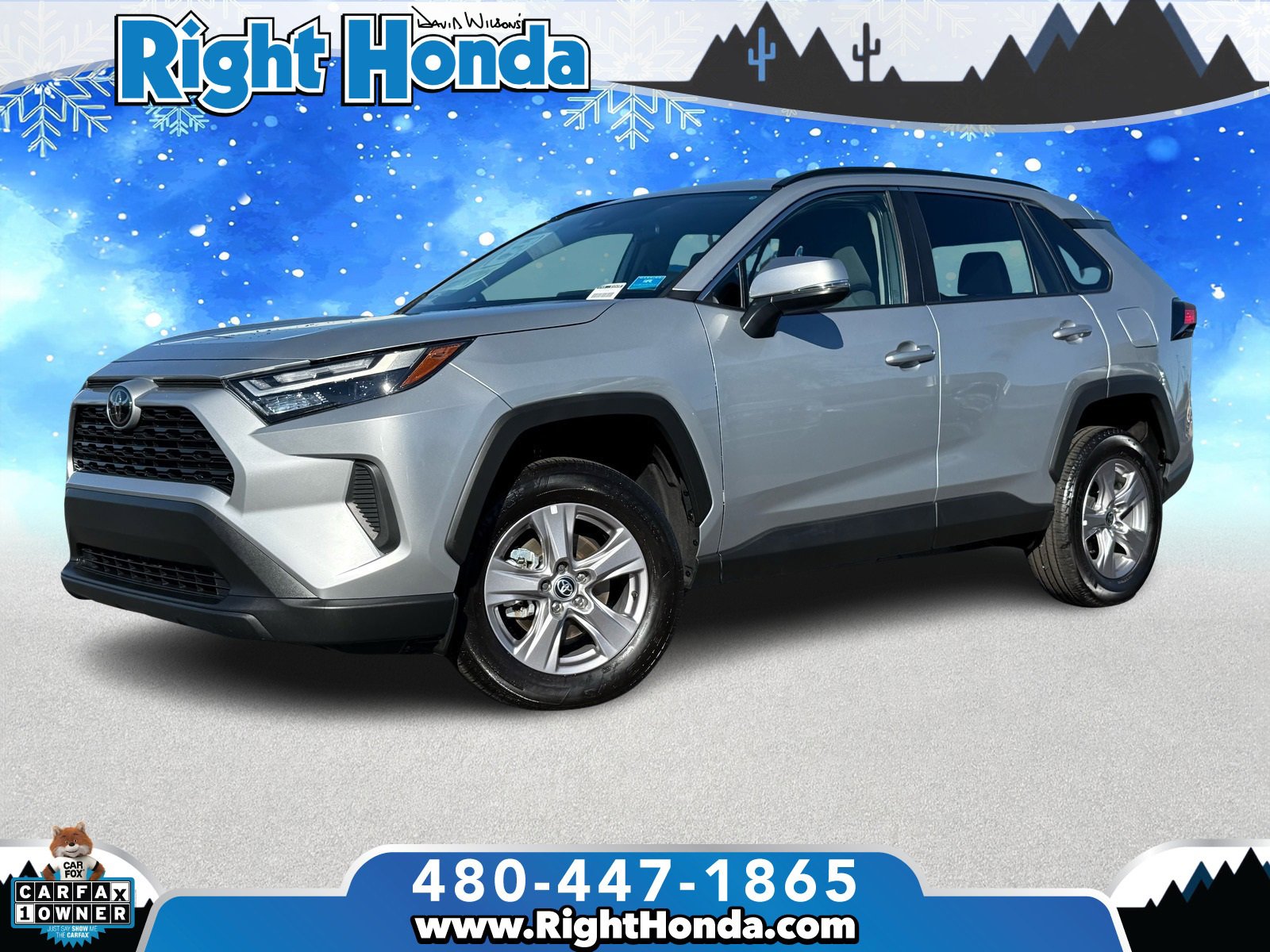 Used 2025 Toyota RAV4 XLE image 1