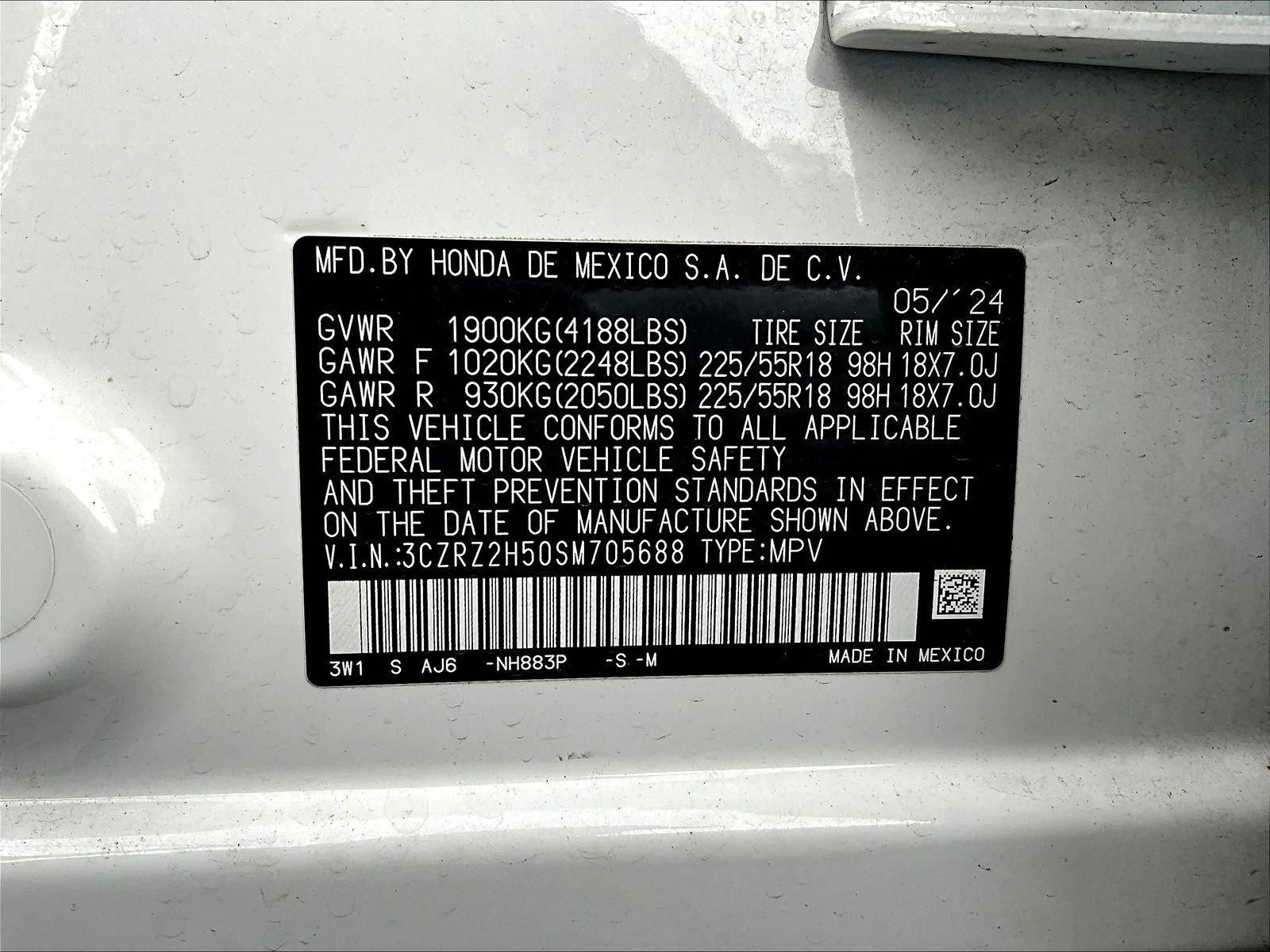 Used 2025 Honda HR-V Sport image 19