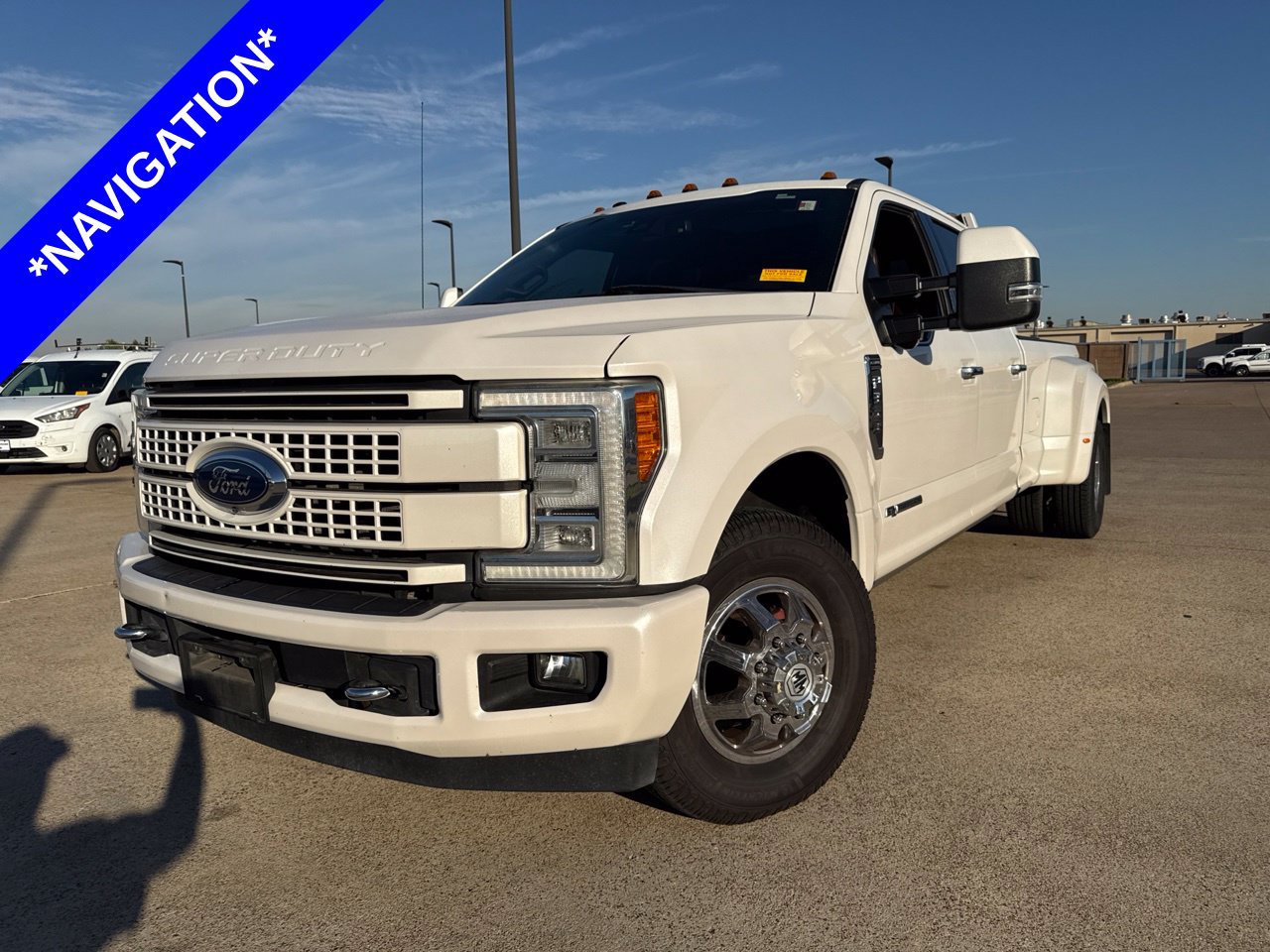 Used 2017 Ford F350 Platinum w/ Platinum Ultimate Package RWD image 1