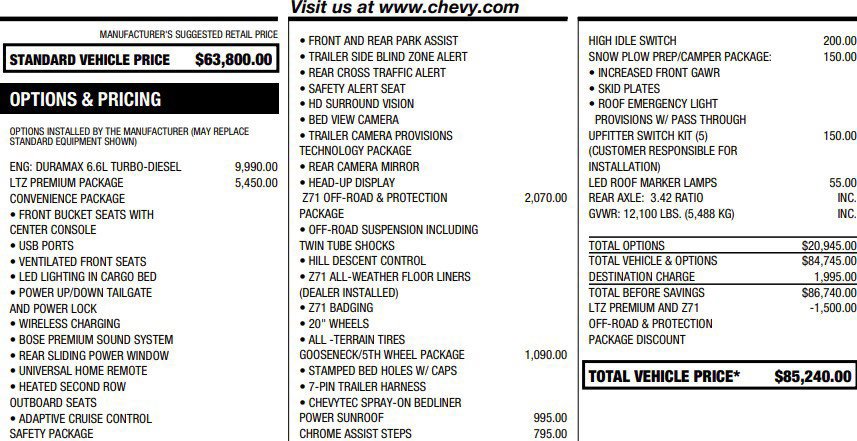 Certified 2025 Chevrolet Silverado 3500 LTZ w/ LTZ Premium Package AWD/4WD image 2