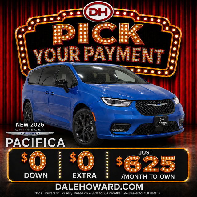 New 2026 Chrysler Pacifica Select w/ S Appearance Package