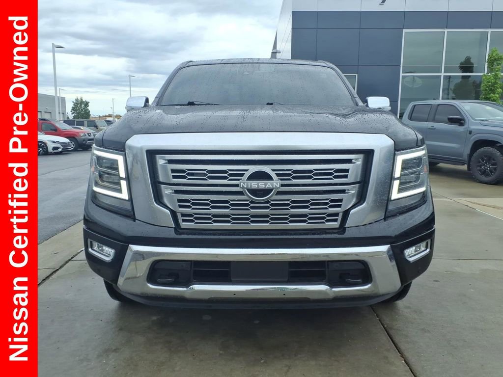 Certified 2024 Nissan Titan Platinum Reserve w/ Moonroof Package AWD/4WD image 3