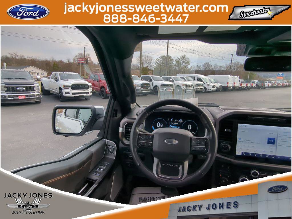 Certified 2023 Ford F150 Platinum w/ Equipment Group 701A High image 14