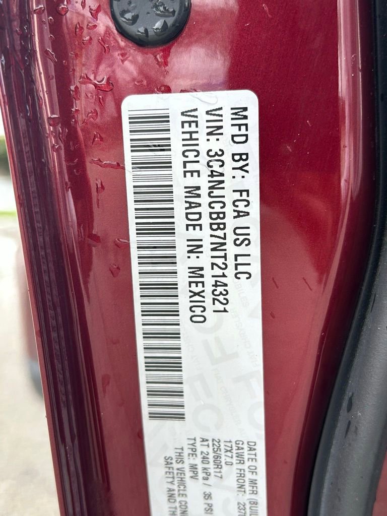 Certified 2022 Jeep Compass Latitude image 52