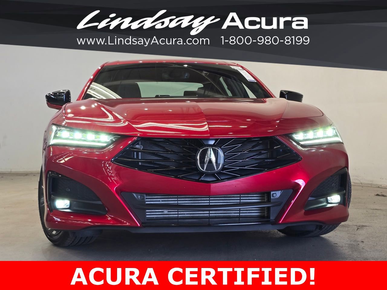 Certified 2025 Acura TLX SH-AWD w/ A-SPEC Pkg image 2