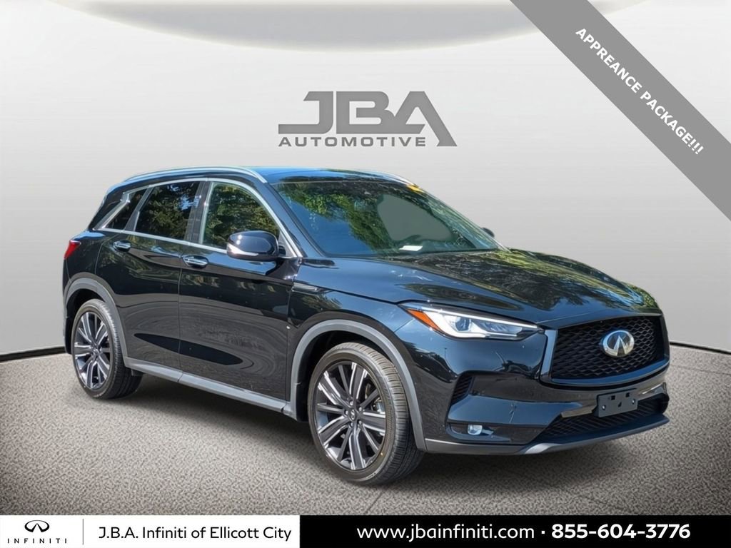 Certified 2022 INFINITI QX50 Luxe w/ Appearance Package