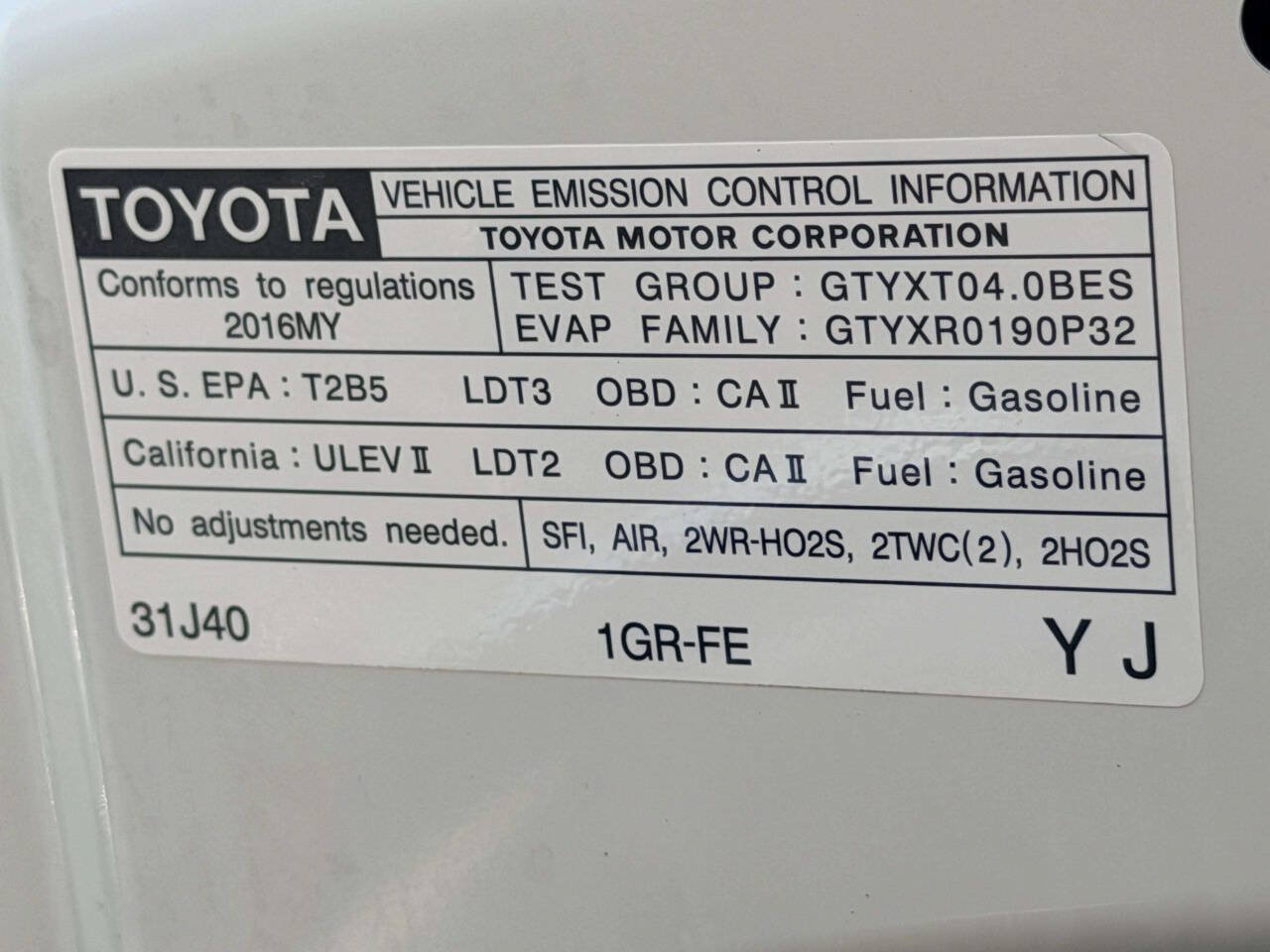 Used 2016 Toyota 4Runner Limited AWD/4WD image 14
