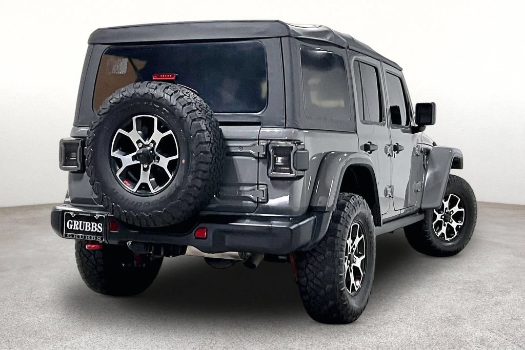 Used 2021 Jeep Wrangler Unlimited Rubicon AWD/4WD image 2
