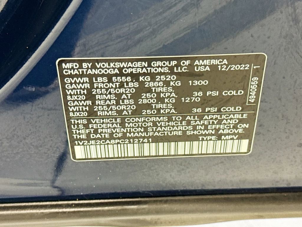 Used 2023 Volkswagen Atlas Cross Sport SE FWD image 33