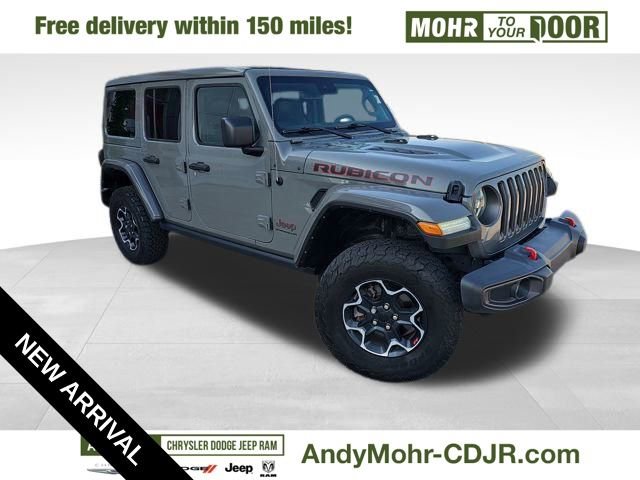 Used 2023 Jeep Wrangler Unlimited Rubicon w/ LED Lighting Group