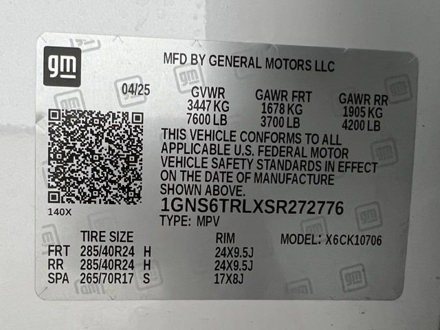 Used 2025 Chevrolet Tahoe High Country AWD/4WD image 63