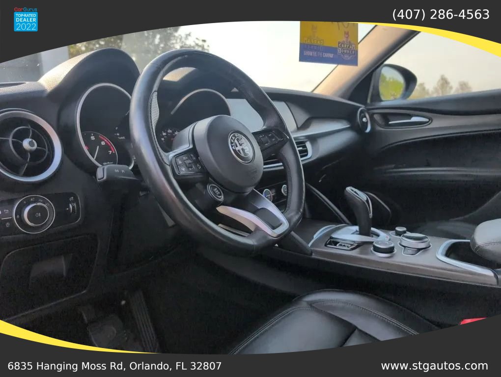 Used 2021 Alfa Romeo Stelvio Ti w/ Nero Edizione AWD/4WD image 13