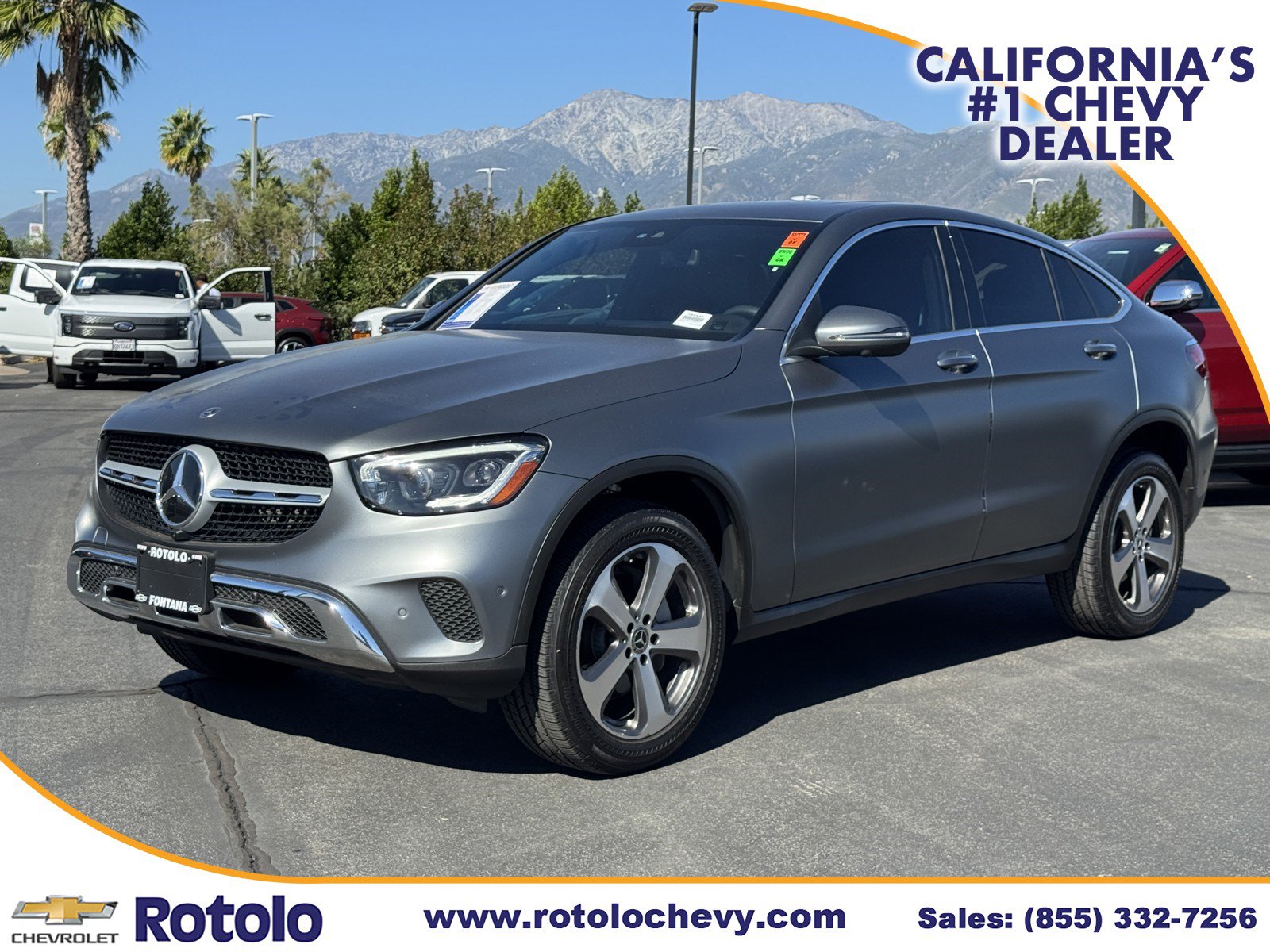 Used 2022 Mercedes-Benz GLC 300 4MATIC Coupe image 3