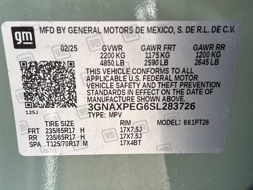 Used 2025 Chevrolet Equinox LT w/ Convenience Package II AWD/4WD image 33