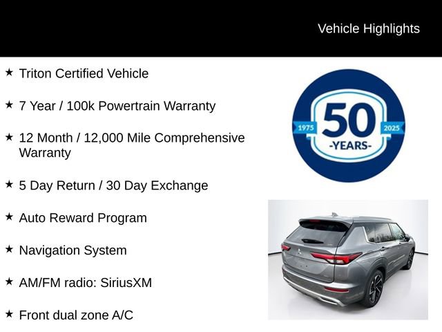 Used 2024 Mitsubishi Outlander SEL AWD/4WD image 5