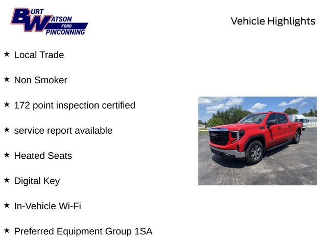 Used 2022 GMC Sierra 1500 Pro w/ Pro Value Package AWD/4WD image 9