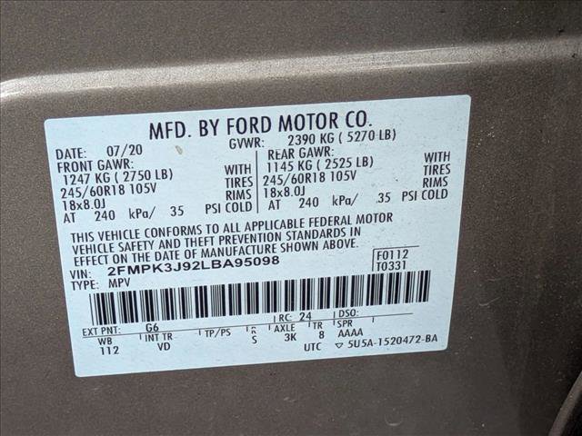 Used 2020 Ford Edge SEL w/ Convenience Package image 16
