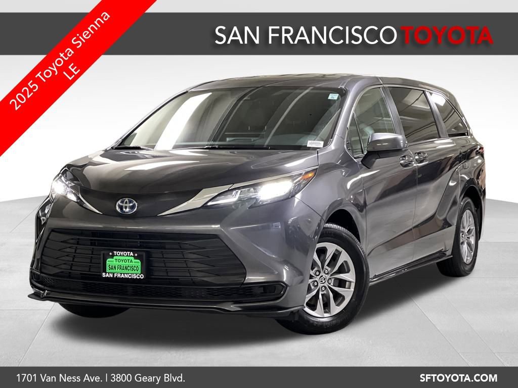 Certified 2025 Toyota Sienna LE