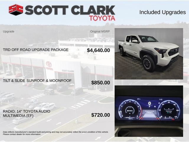 Used 2024 Toyota Tacoma TRD Off-Road w/ TRD Off Road Upgrade Package AWD/4WD image 8