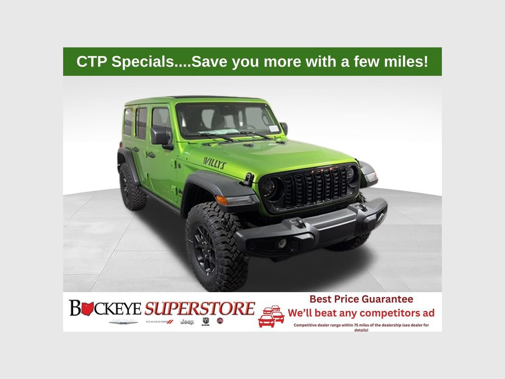 New 2026 Jeep Wrangler Unlimited Sport