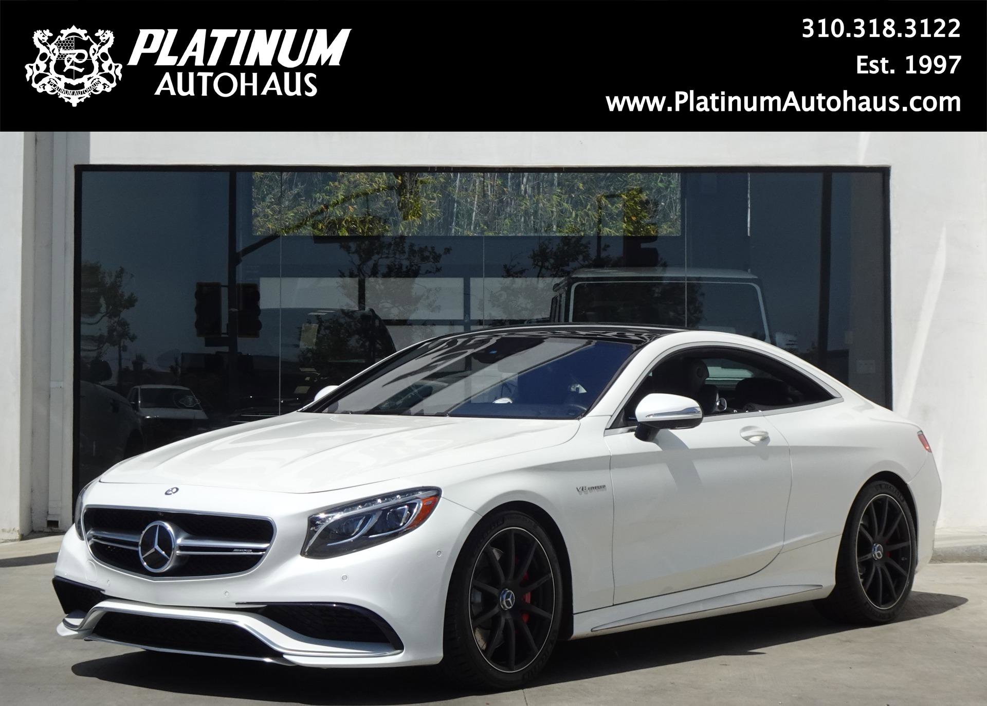 Used 2015 Mercedes-Benz S 63 AMG 4MATIC Coupe