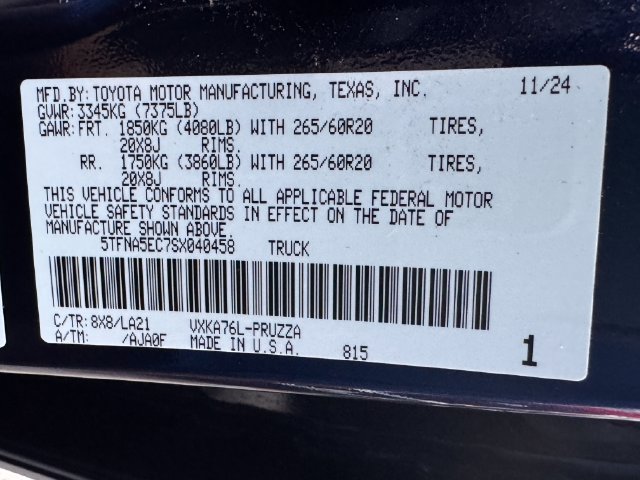 Used 2025 Toyota Tundra Platinum AWD/4WD image 33