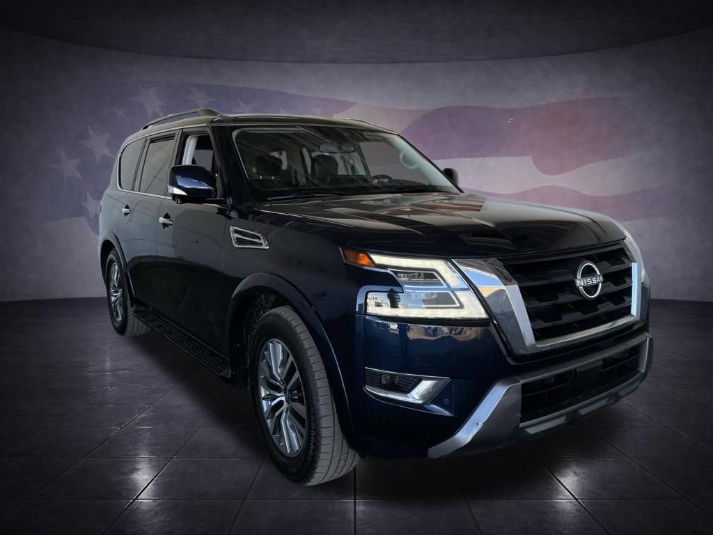 Used 2021 Nissan Armada SL w/ Captain's Chairs Package RWD image 7