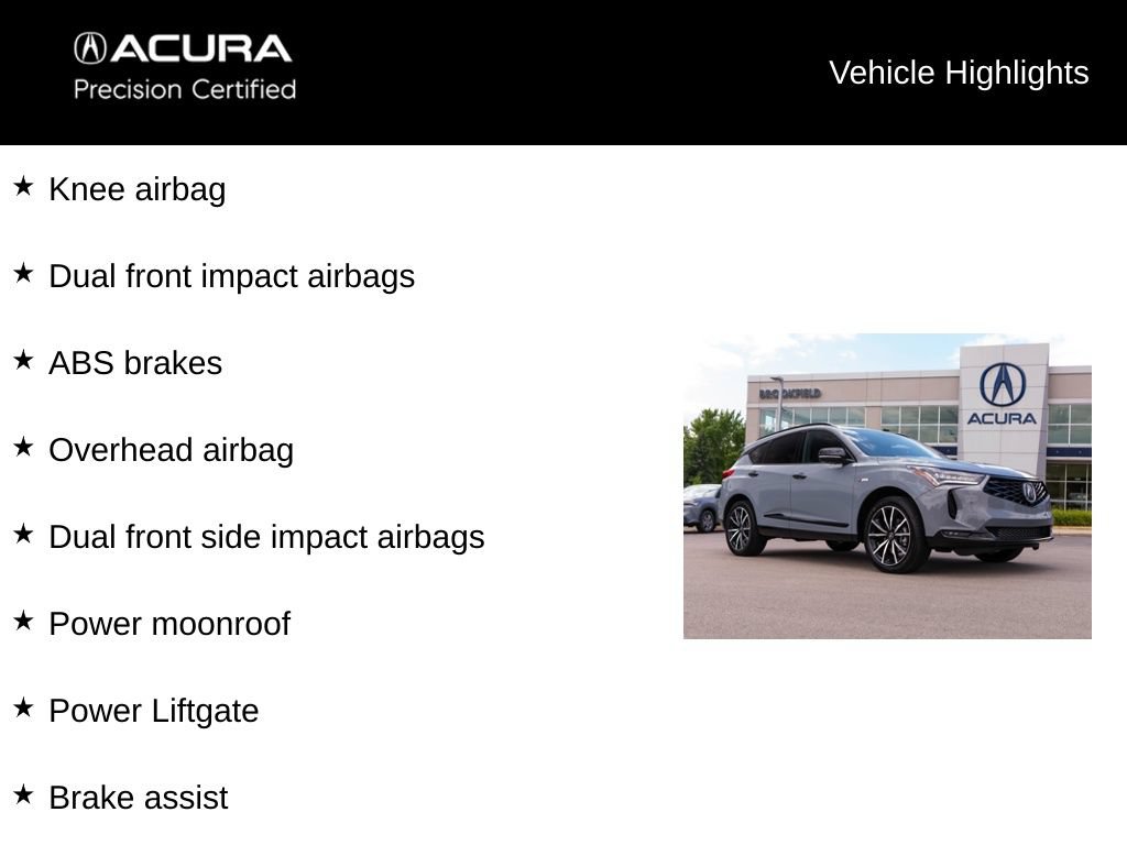 Certified 2025 Acura RDX A-Spec w/ Advance Package AWD/4WD image 13