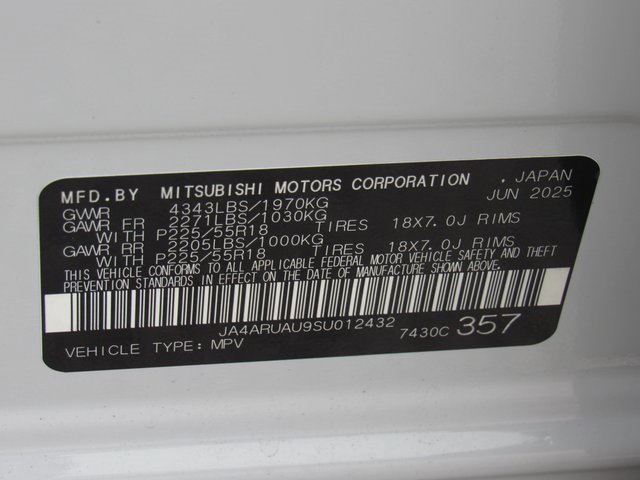 New 2025 Mitsubishi Outlander Sport ES image 13