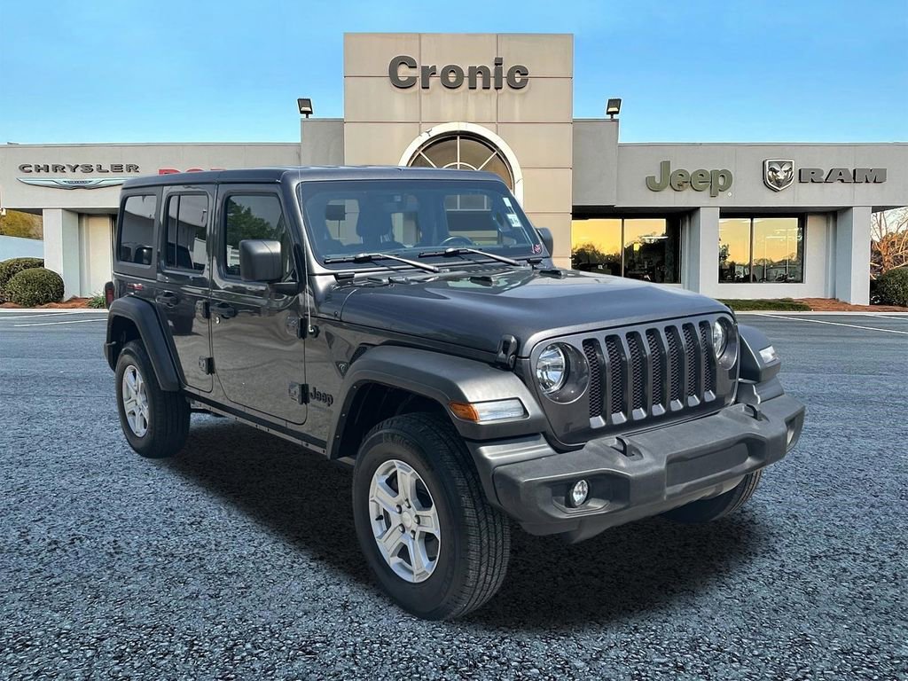 Used 2022 Jeep Wrangler Unlimited Sport AWD/4WD image 1