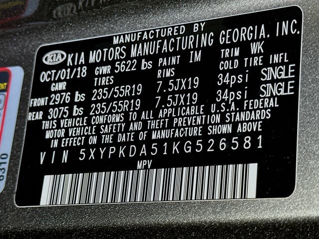 Used 2019 Kia Sorento SX image 25