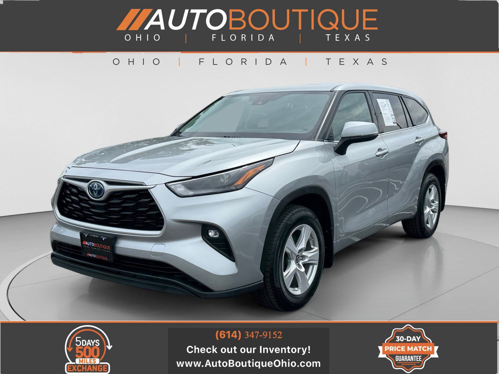 Used 2022 Toyota Highlander LE AWD/4WD image 1