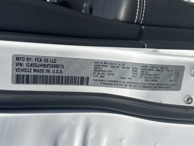 Used 2023 Dodge Durango SRT Hellcat AWD/4WD image 43