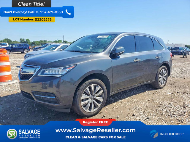 Used 2016 Acura MDX FWD w/ Technology Package