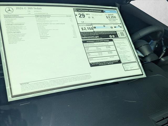 Used 2026 Mercedes-Benz C 300 Sedan image 16