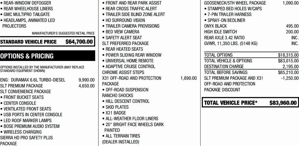 Certified 2025 GMC Sierra 2500 SLT w/ SLT Premium Package image 2