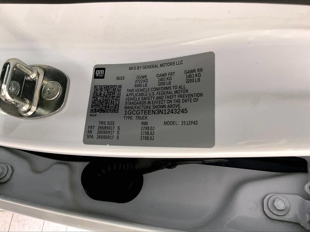 Used 2022 Chevrolet Colorado ZR2 AWD/4WD image 35
