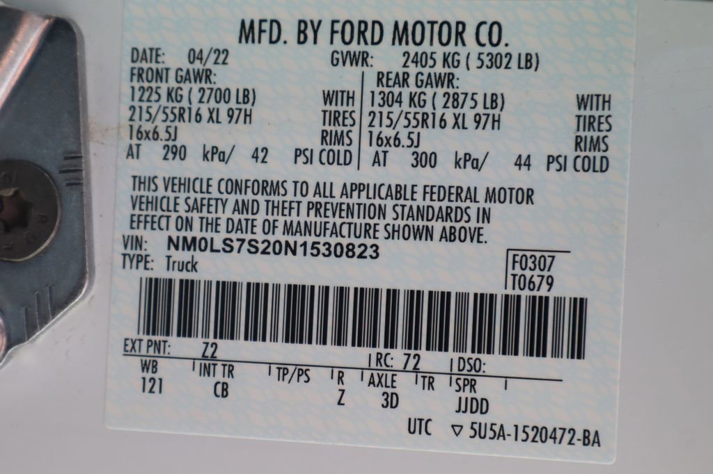 Used 2022 Ford Transit Connect XL image 44