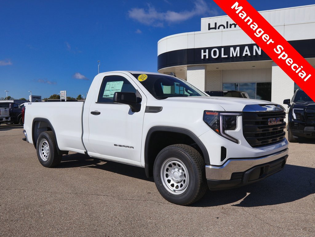 New 2025 GMC Sierra 1500 Pro w/ Pro Value Package