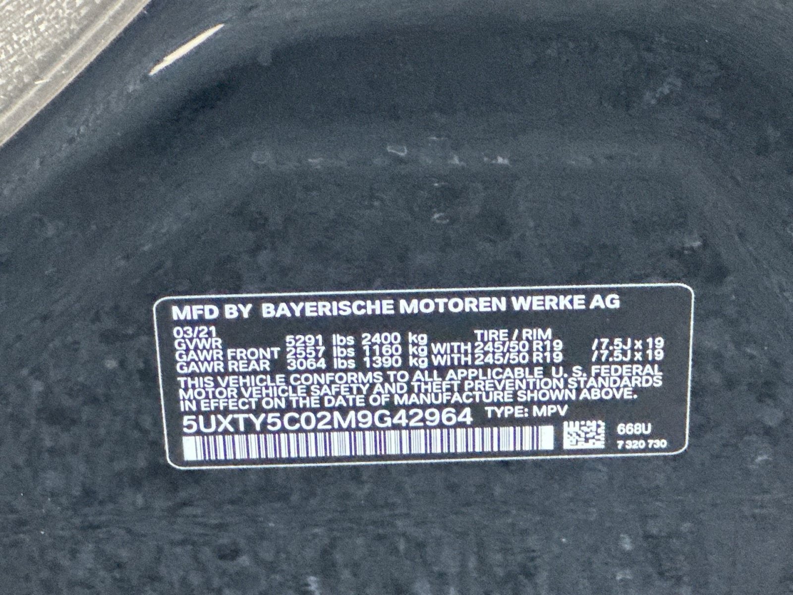 Used 2021 BMW X3 xDrive30i w/ Premium Package AWD/4WD image 30